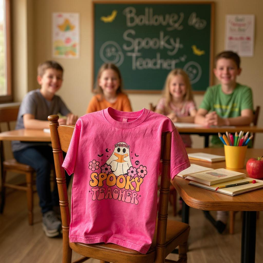 T-Shirt: Spooky Teacher