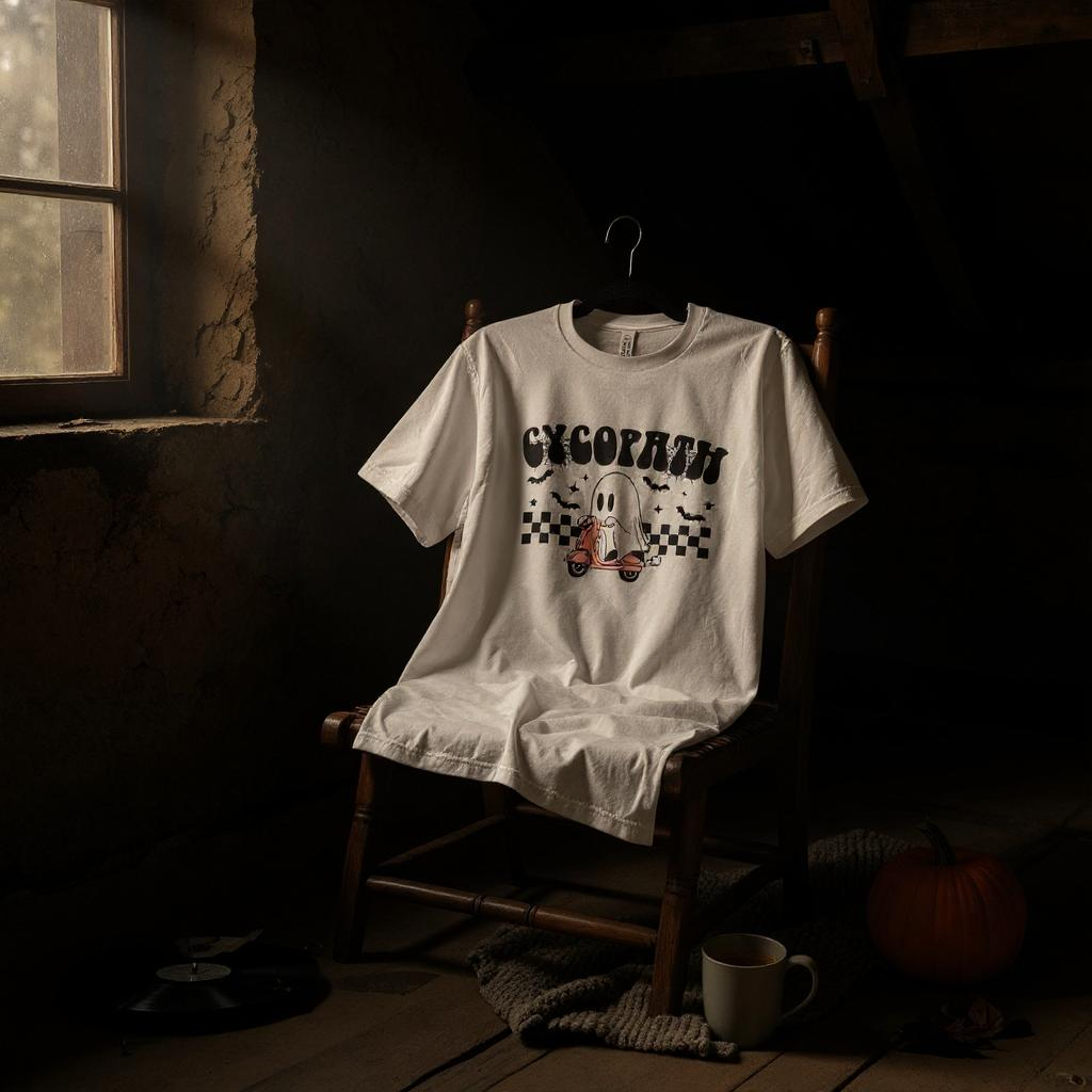 T-Shirt: Cycopath Ghost