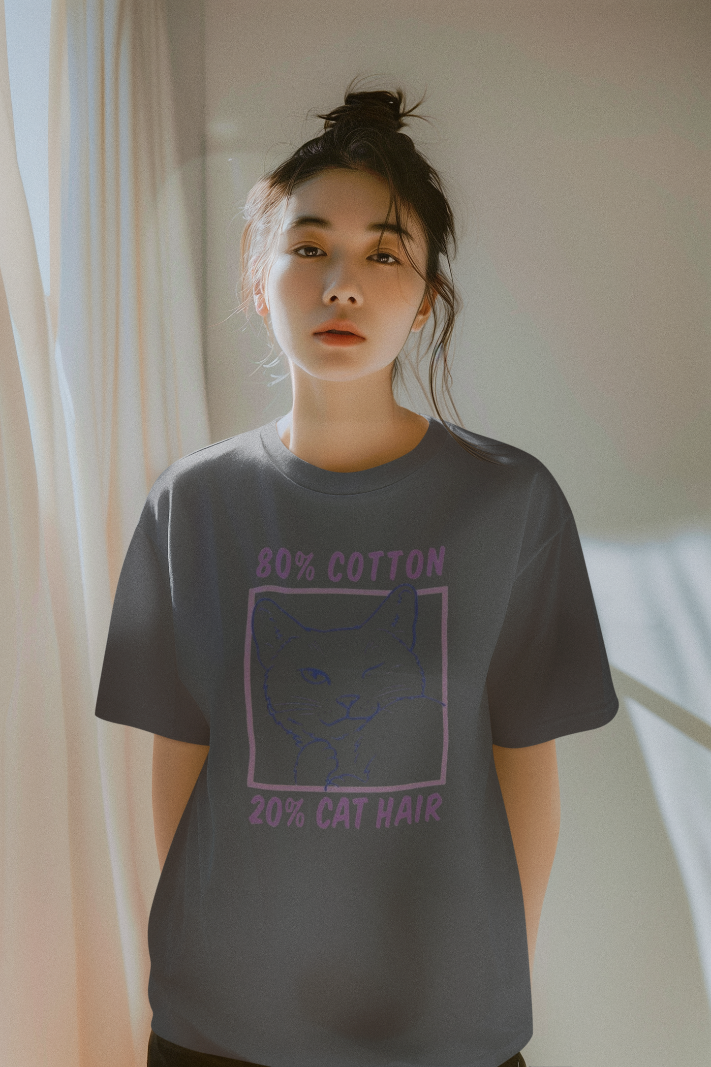 T-Shirt: 20% Cat Hair