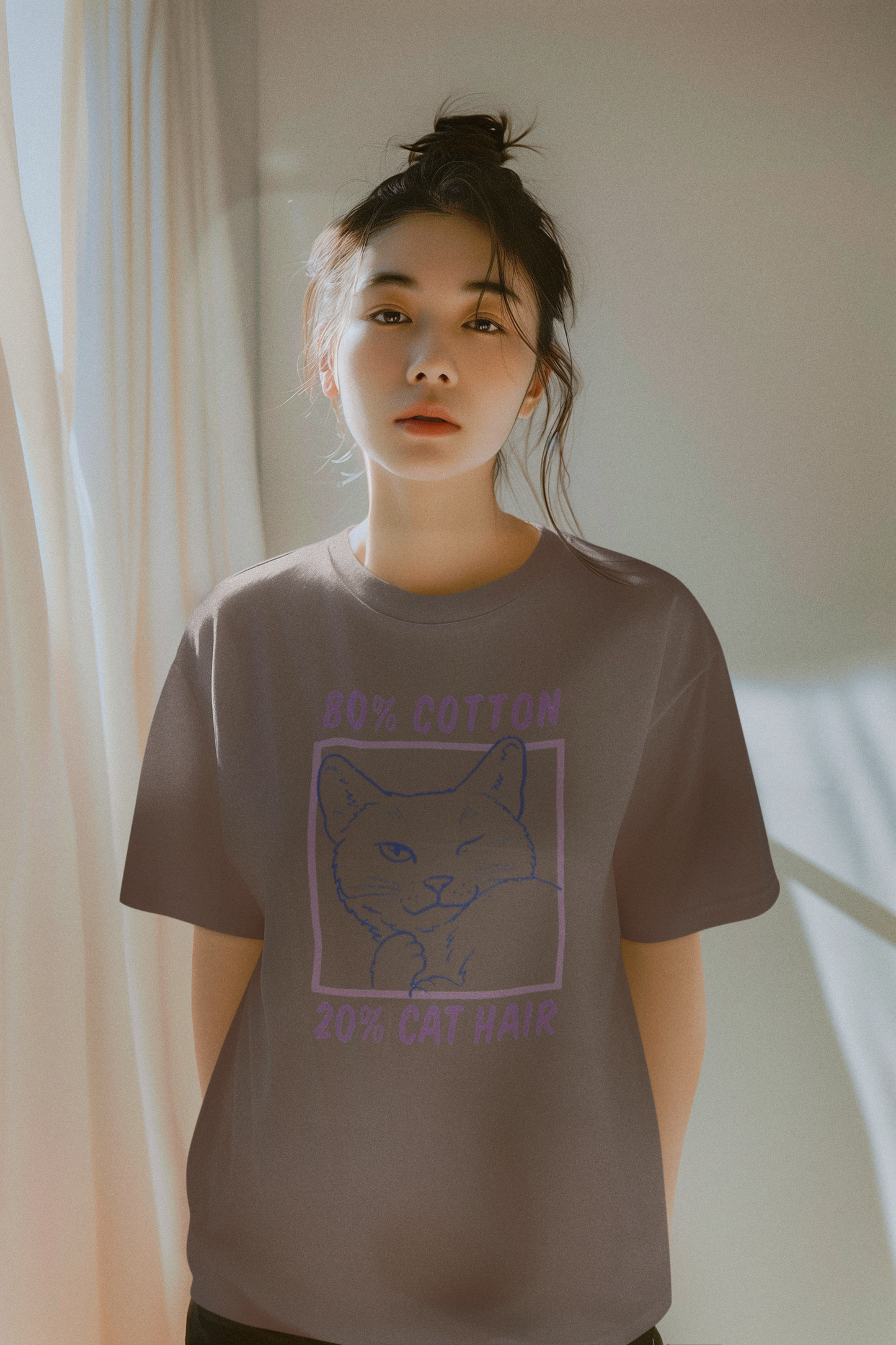 T-Shirt: 20% Cat Hair