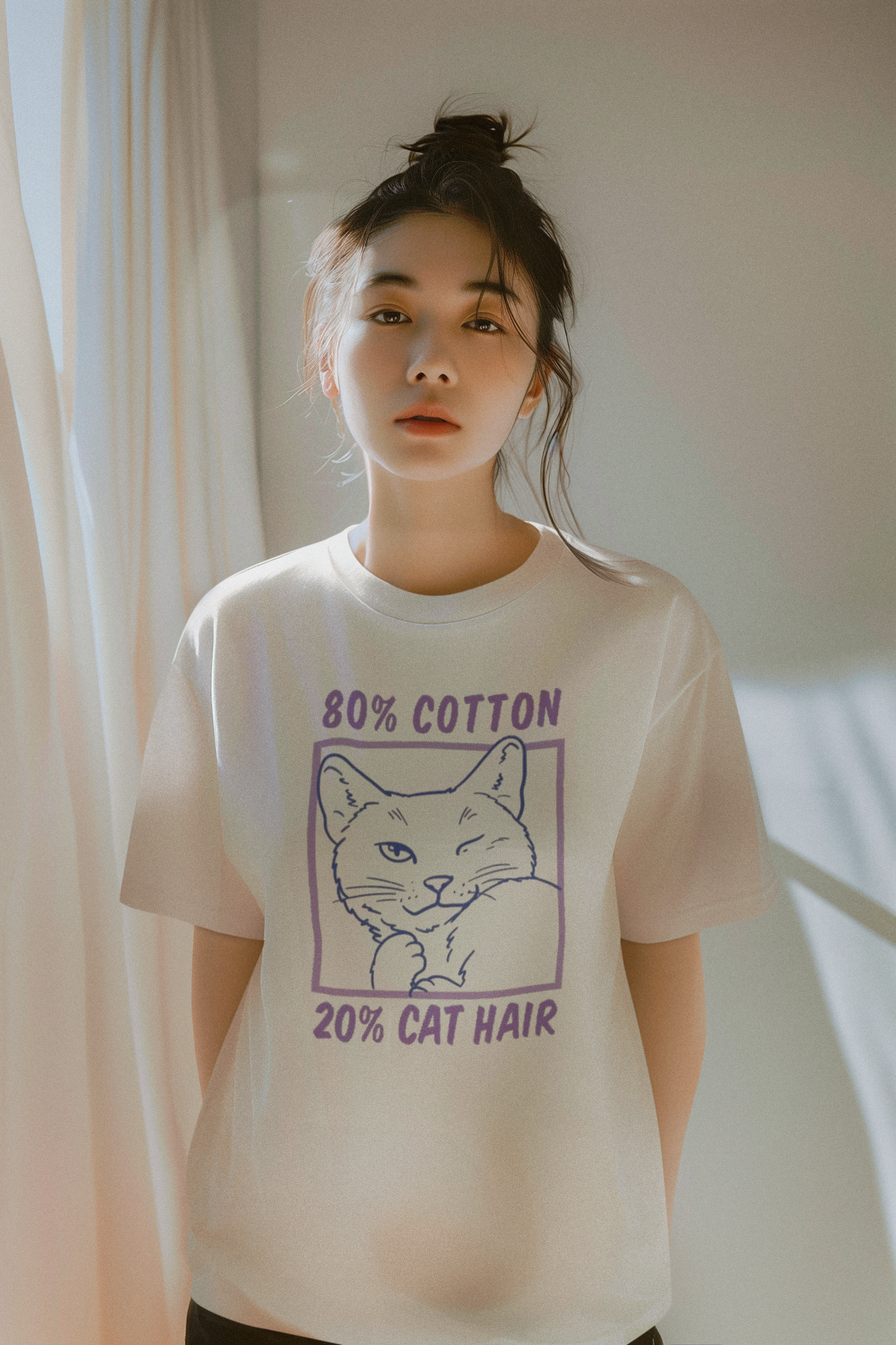 T-Shirt: 20% Cat Hair