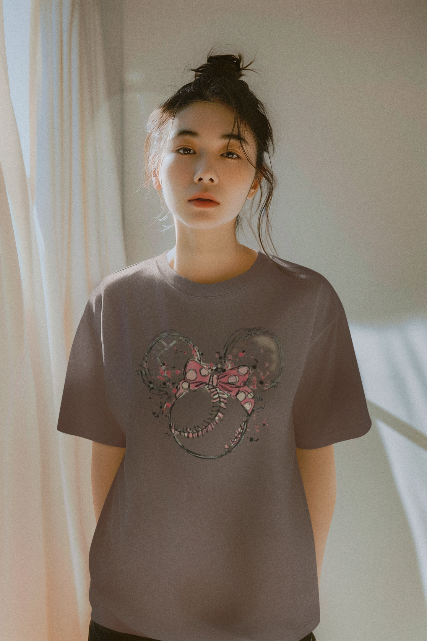 T-Shirt: Baseball Mouse ears