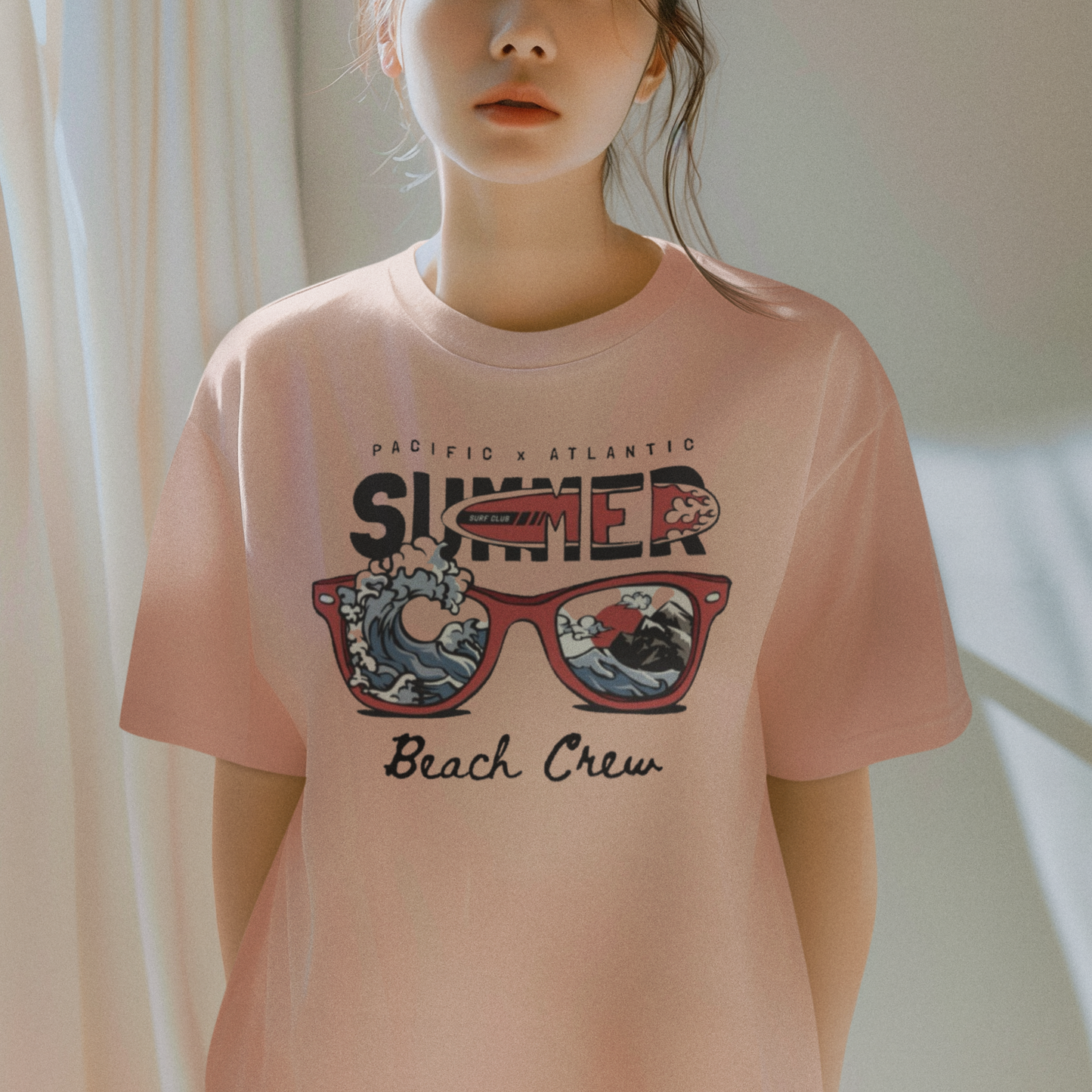 T-Shirt: Summer Beach Crew