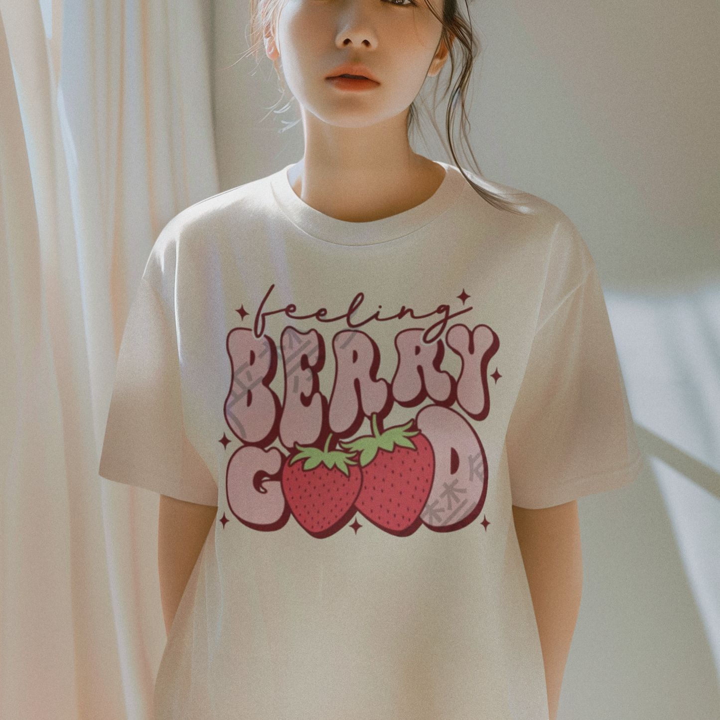 T-Shirt: Feeling Berry Good
