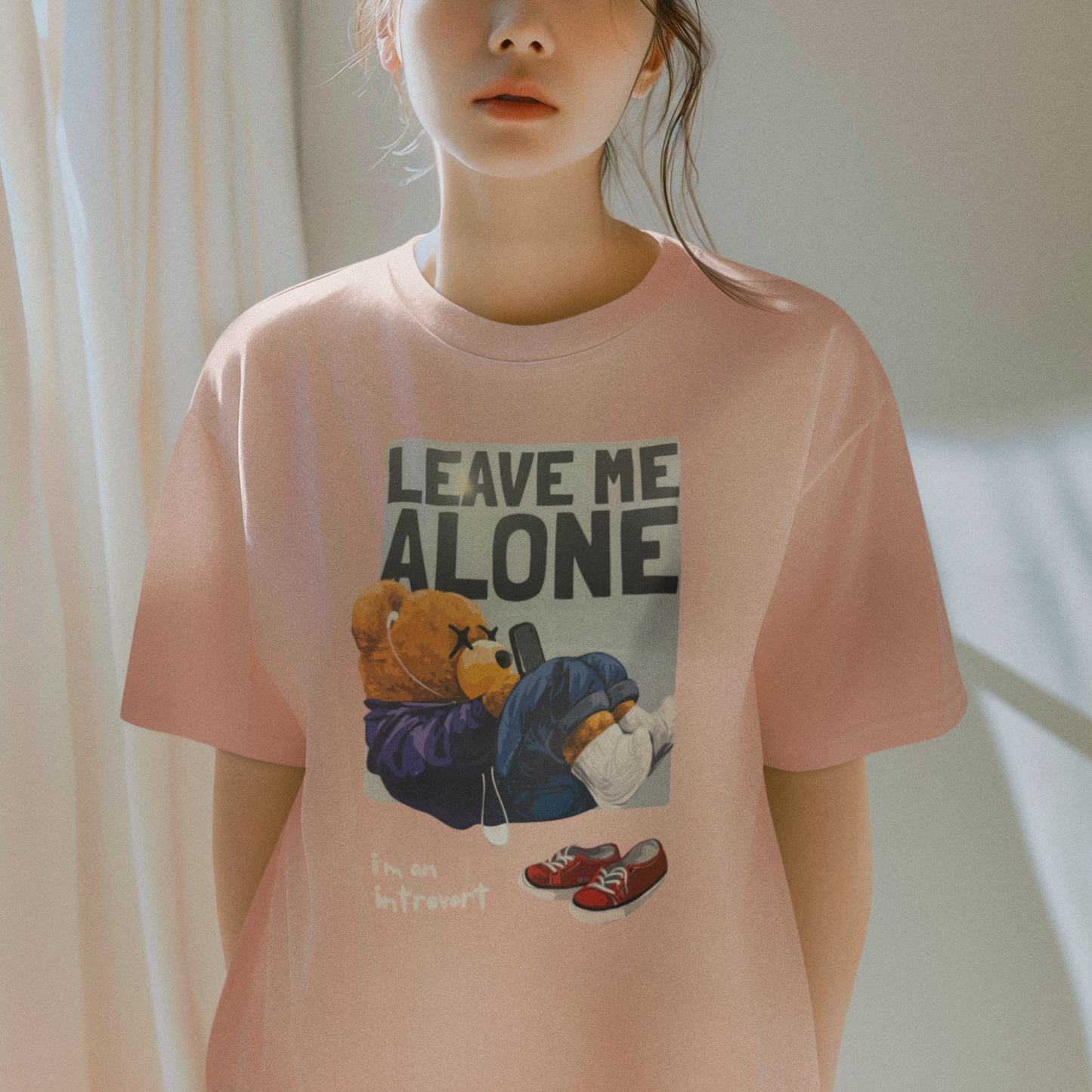 T-Shirt: Leave Me Alone Bear
