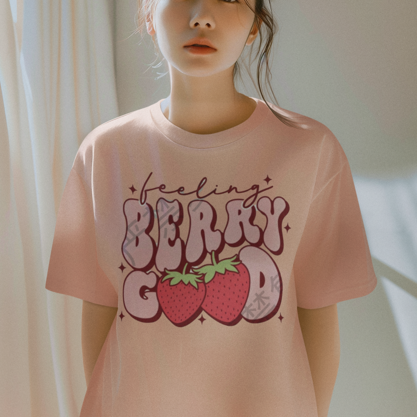 T-Shirt: Feeling Berry Good