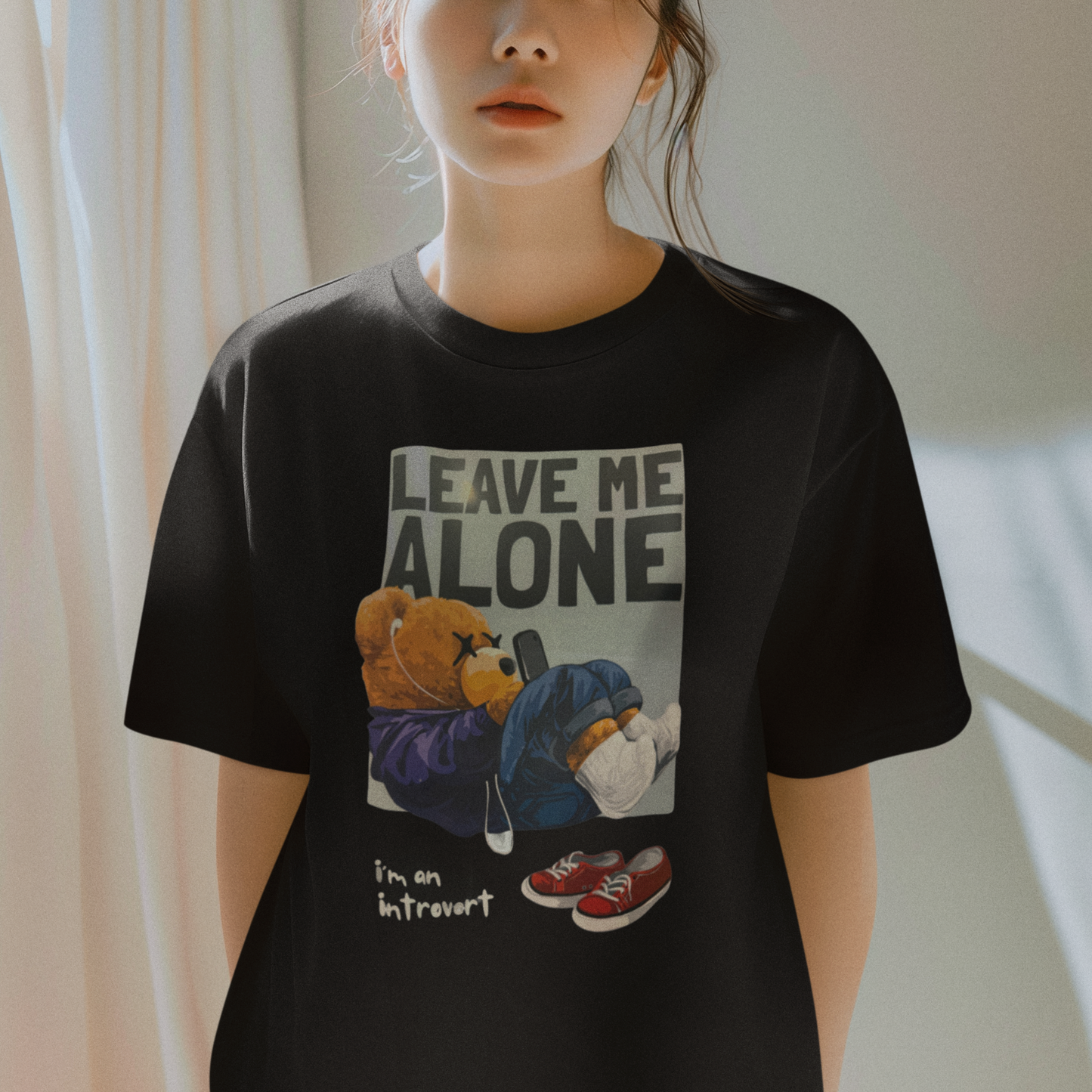 T-Shirt: Leave Me Alone Bear