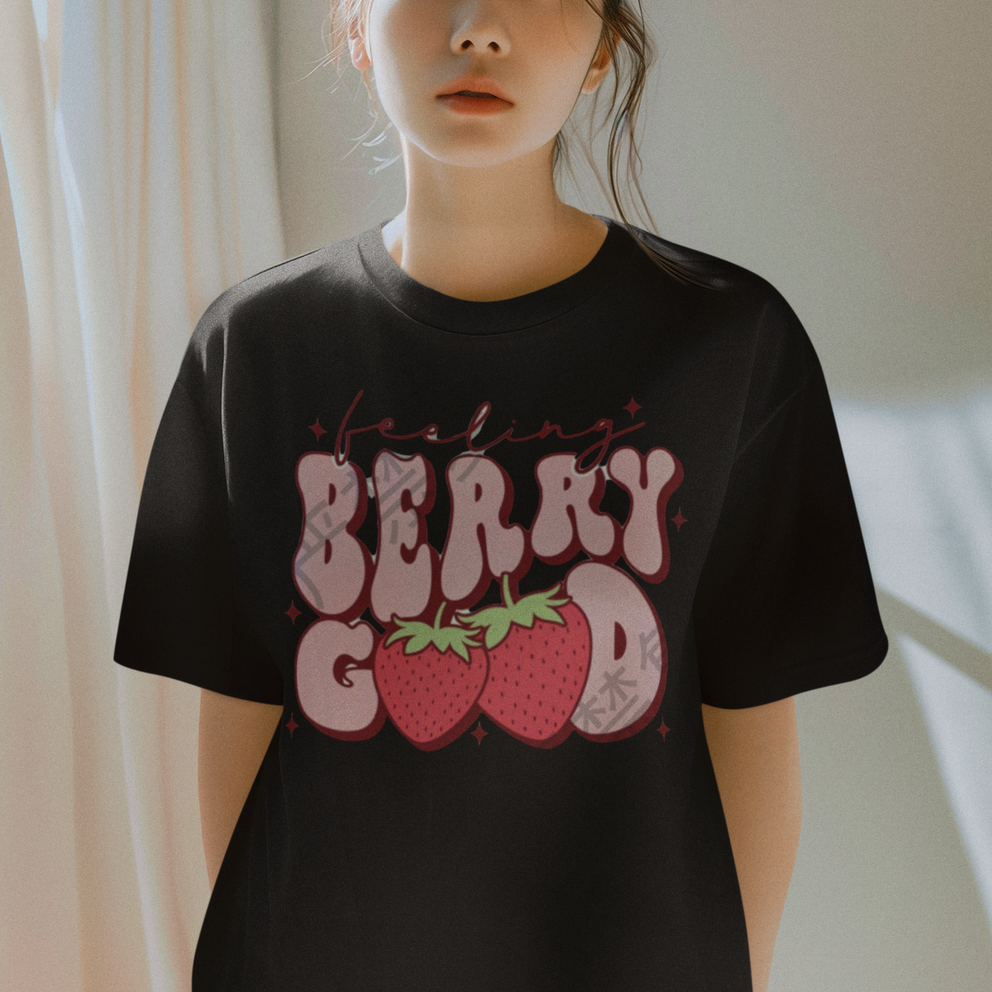 T-Shirt: Feeling Berry Good