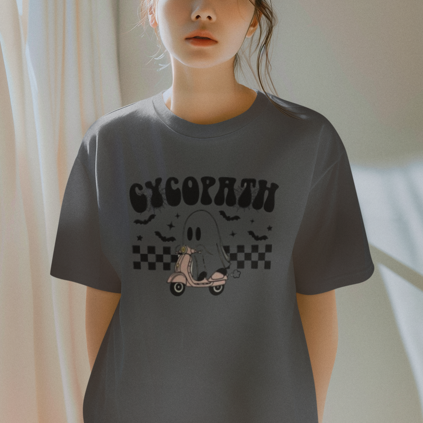 T-Shirt: Cycopath Ghost