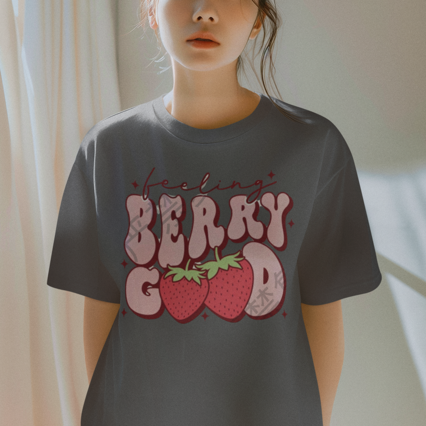 T-Shirt: Feeling Berry Good