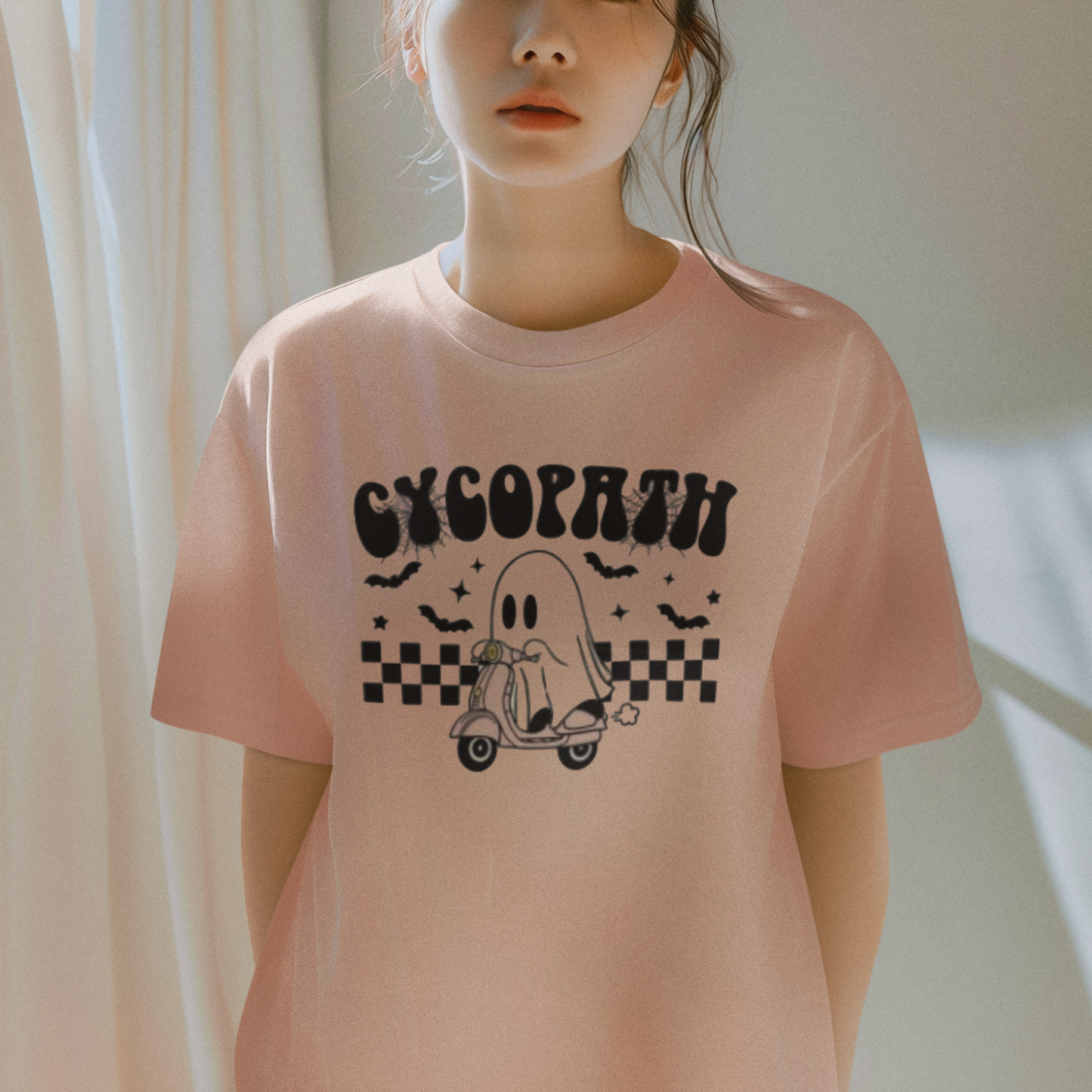 T-Shirt: Cycopath Ghost