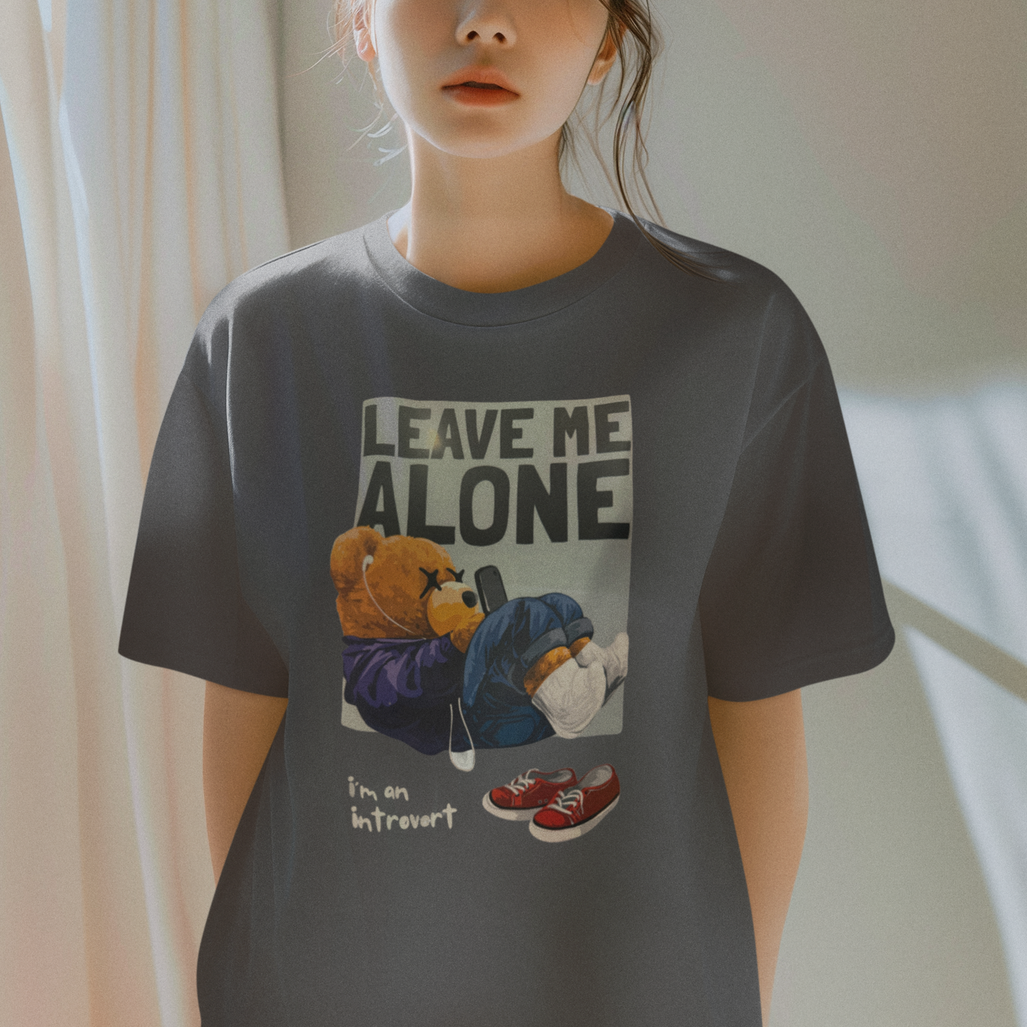 T-Shirt: Leave Me Alone Bear