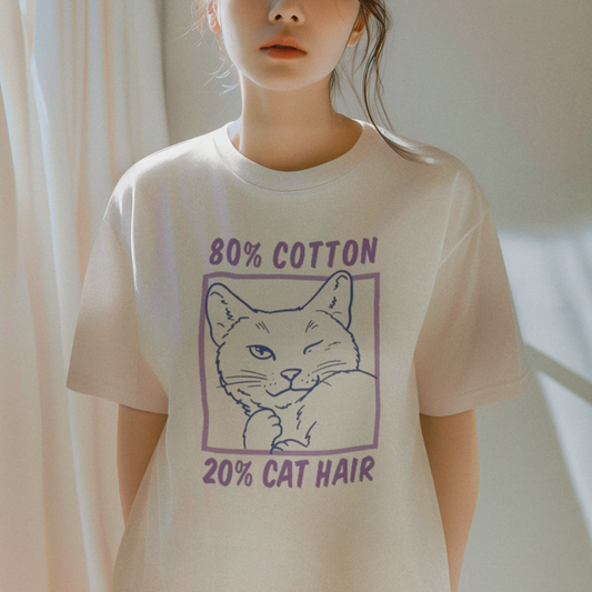 T-Shirt: 20% Cat Hair