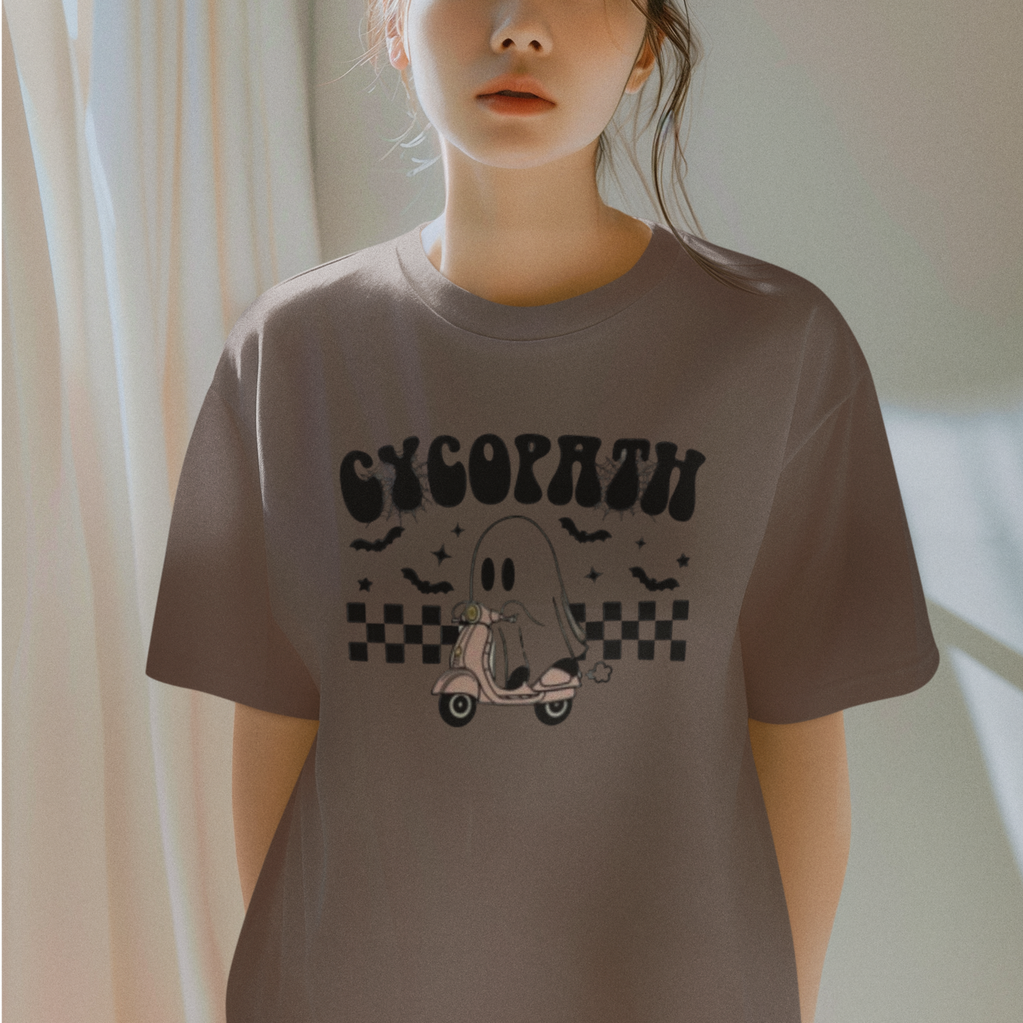 T-Shirt: Cycopath Ghost