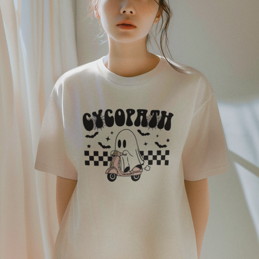 T-Shirt: Cycopath Ghost