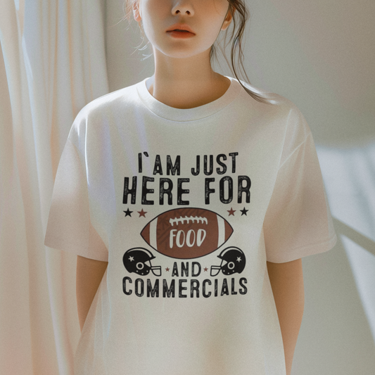 T-Shirt: Here for food