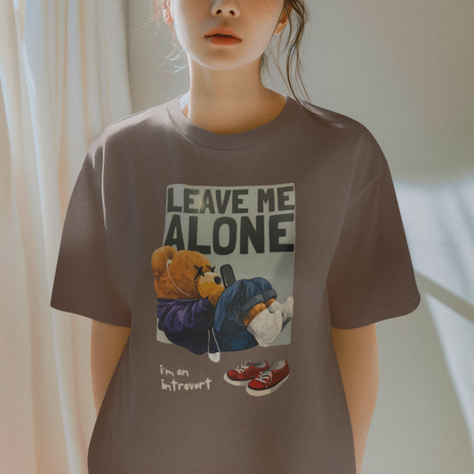 T-Shirt: Leave Me Alone Bear